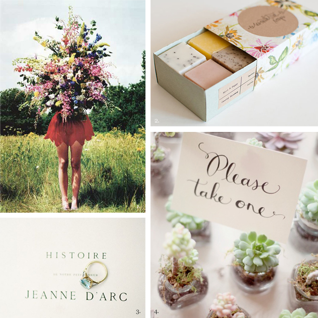 Typeset Paper Goods Floral and Serif Inspiration